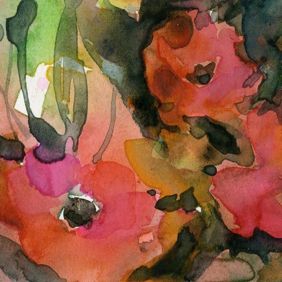 Bundle of 3 Small Floral Watercolor Paintings - Little Dreams Collection 3 - Picture 8 of 10